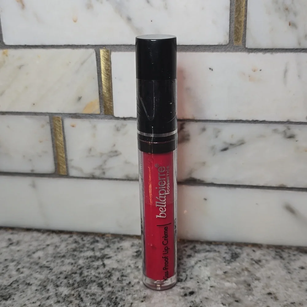 Bellapierre Kiss Proof Lip Crème- Hothead Red